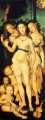 三美神の調和 ルネッサンスの裸体画家ハンス・バルドゥン